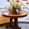F01. Maitland Smith round table. 30.5"h x 48"w 